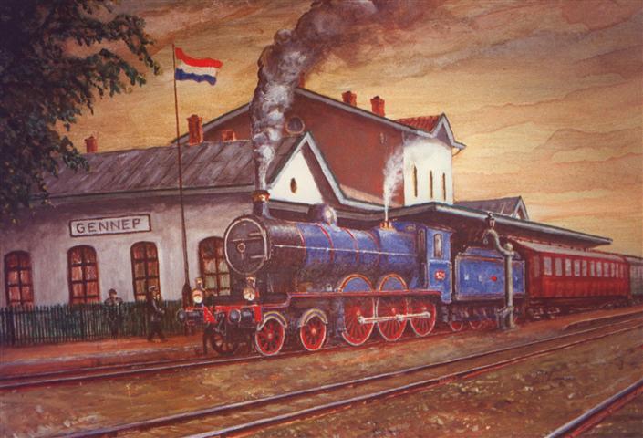 Station Gennep met Blauwe Brabander (Small)